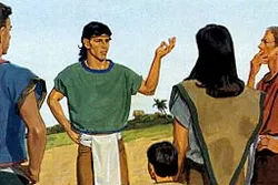 He taught them of the Atonement of Christ