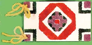 Sand Painting Note Pad