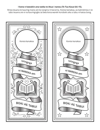 Aia iteraniba Moanrinan ibukin te waaki ni kakukurei: I kona ni kawakina ana taeka te Atua inanou