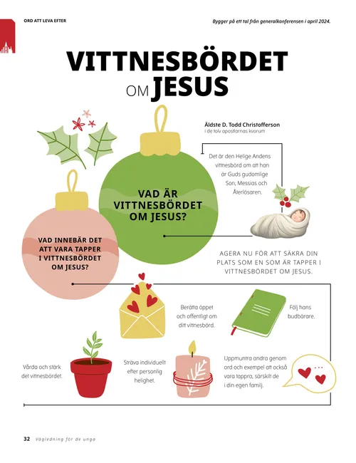 Vad är vittnesbördet om Jesus?