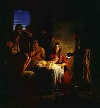 Painting by Carl Heinrich Bloch