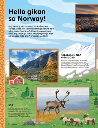 Pahina nga anaa sa PDF 1, nga adunay mga litrato ug mga paghulagway sa Norway