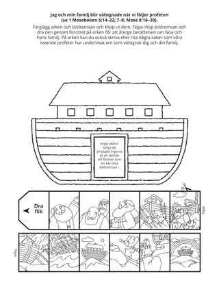 Primärs aktivitetssida: Jag och min familj blir välsignade när vi följer profeten