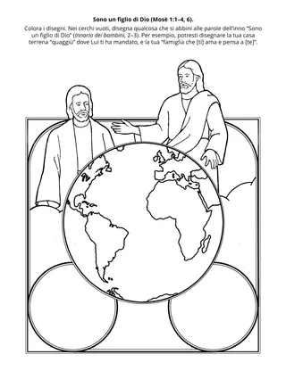 Pagina delle attività della Primaria: Sono un figlio di Dio