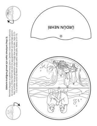 İlköğretim etkinlik sayfası: Göklerin krallığına girmek için vaftiz olmalıyım