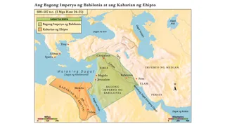 mapa ng Bagong Imperyong Babilonia noong 600–587 BC