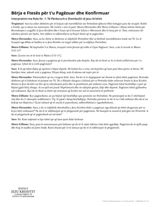 Bërja e Ftesës për t’u Pagëzuar dhe Konfirmuar