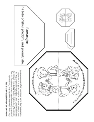 Stránka s činností pro Primárky: Mohu mluvit vlídně