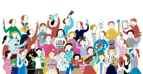 young people showing their talents