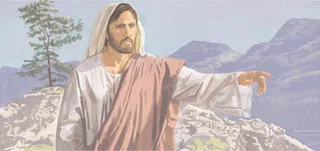 Jesus sent the devil away