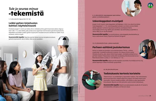 PDF-sivu lapsen käsistä värittämässä paperikoristetta