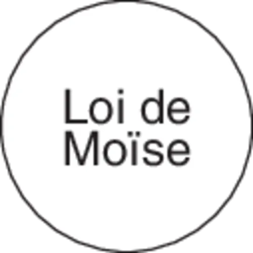 mots Loi de Moïse dans un cercle