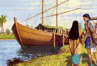 Nephites sailed northward