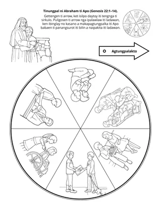 panid ti aktibidad iti Primary: Nagtungpal ni Abraham iti Apo