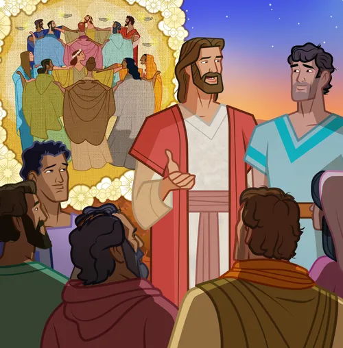 Jesus teaches His followers to be ready when He returns.