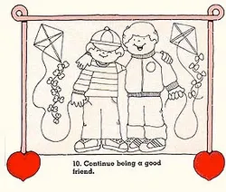 Continue being a good friend