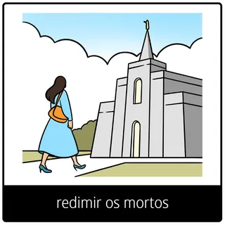 Símbolo do evangelho para redimir os mortos