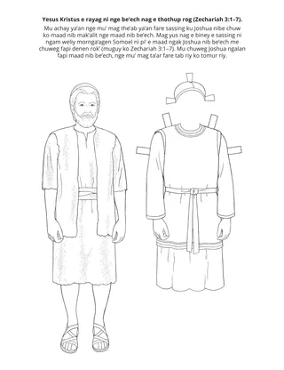 Gosgos nikan yoloey ngkan e biney e babiyor nfan e primary: Yesus Kristus e rayog ninge bi’ech nag e ya’al roeg