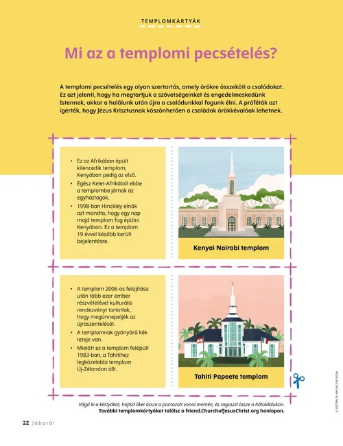 Templomkártyák PDF-változata