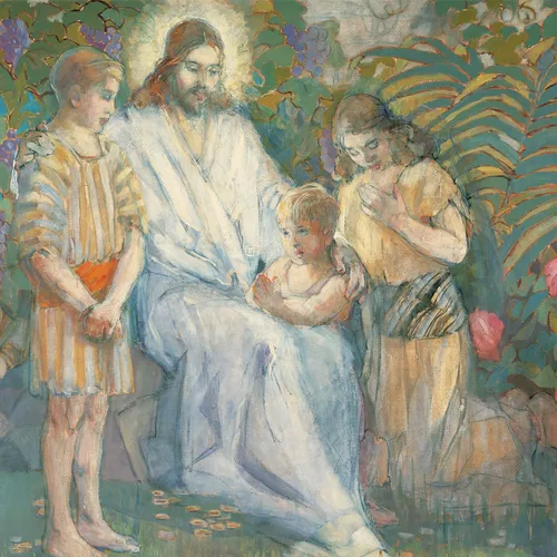 Jesus Christ with children