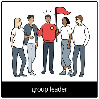 group leader gospel symbol
