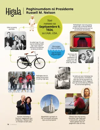 artikulo mahitungod ni Presidente Nelson alang sa mga bata