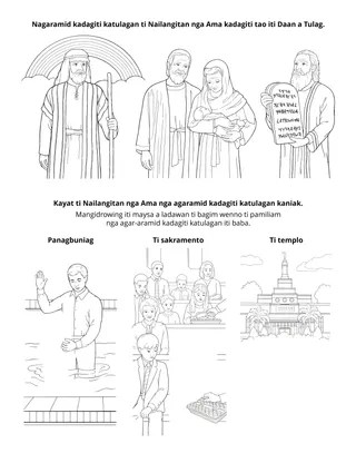 panid ti aktibidad iti Primary: kayat ti Nailangitan nga Ama nga agaramid kadagiti katulagan kaniak