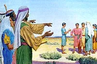 They travel in the wilderness