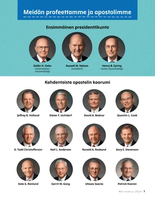 PDF-sivulla johtavien auktoriteettien kaavio