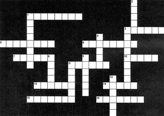 Crossword puzzle