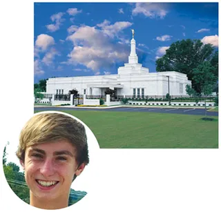 boy and Memphis Tennessee Temple