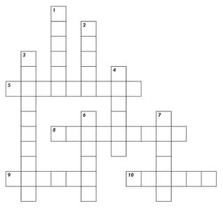 Crossword puzzle