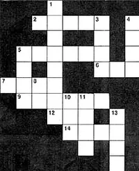 Crossword puzzle
