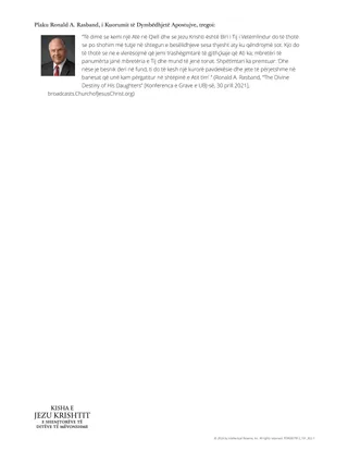 Thellojeni Kuptueshmërinë Tuaj për Betimin dhe Besëlidhjen e Priftërisë