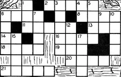 Crossword puzzle