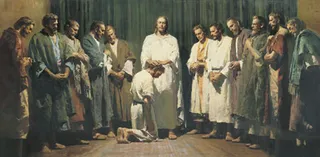 Christ ordaining the apostles
