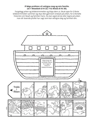 Aktivitetsside for Primær: Å følge profeten vil velsigne meg og min familie