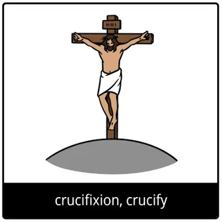 crucifixion, crucify gospel symbol