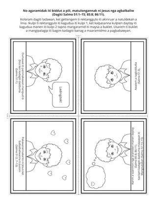 panid ti aktibidad ti Primary: No agaramidak iti biddut a pili, matulongannak ni Jesucristo nga agbalbaliw