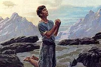 Nephi went into the mountain to pray