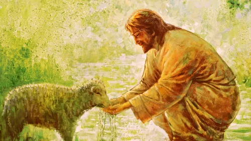 Gentle Shepherd, by Yongsung Kim