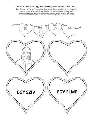 elemis tevékenységi oldal: Isten azt akarja, hogy szeressük egymást