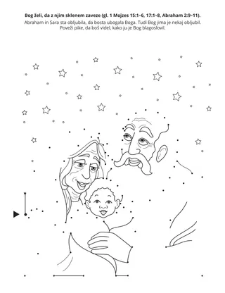Stran z dejavnostjo za Osnovno: Bog želi, da z njim sklenem zaveze