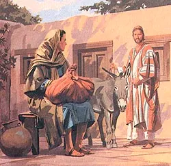 They travel to Bethlehem