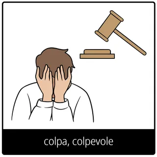 Simbolo del Vangelo “colpa, colpevole”