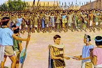 Two thousand of these young men helped defend their country