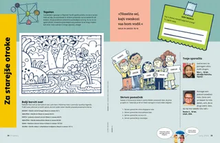 Stran PDF z dejavnostmi