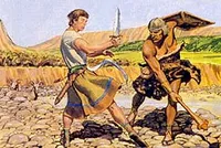 The robbers ran away