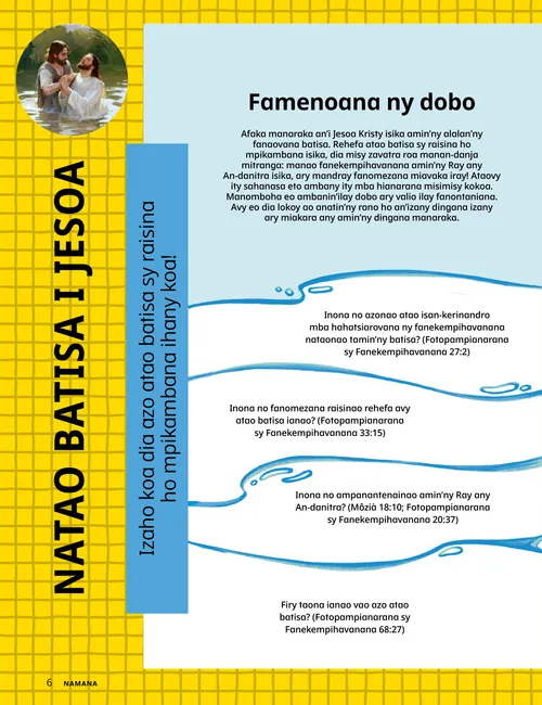 Pejy PDF misy pejy fandokoana ahitana ankizivavy atao batisa