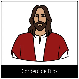 símbolo del Evangelio de Cordero de Dios